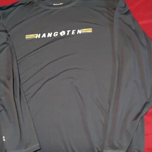 (20)Hang Ten Men's Gray Long Sleeve Tee